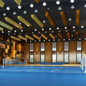 现代体育馆3D模型下载